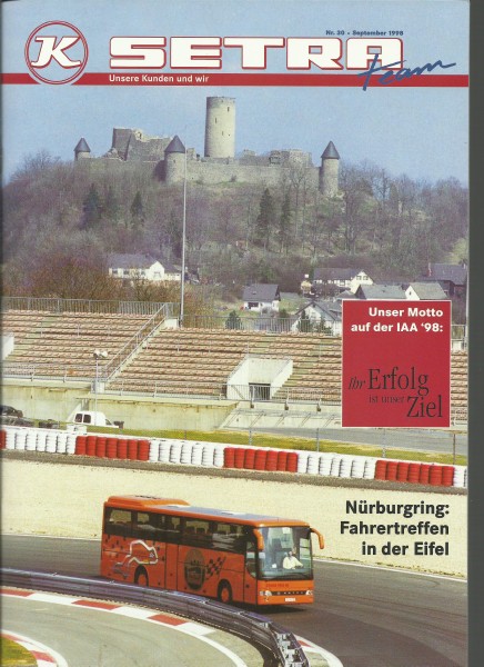 Heft 1998 Setra - Kundenzeitschrift Nr. 30 - Kässbohrer - Setra