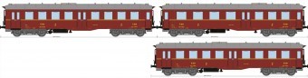 TT Altenburgerwagen-Set/4-a. DR-3 3-tg Neuauflage zu 2021