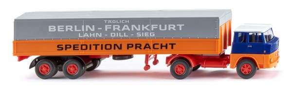87 Henschel HS16 Pritschensattelzug "Spedition Pracht"
