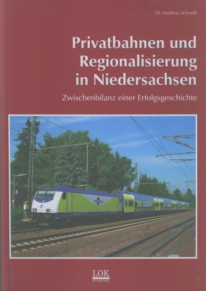 Buch Privatbahnen und Regionalisierung in Niedersachsen