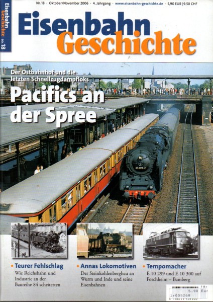 Heft Eisenbahn-Geschichte Nr. 018