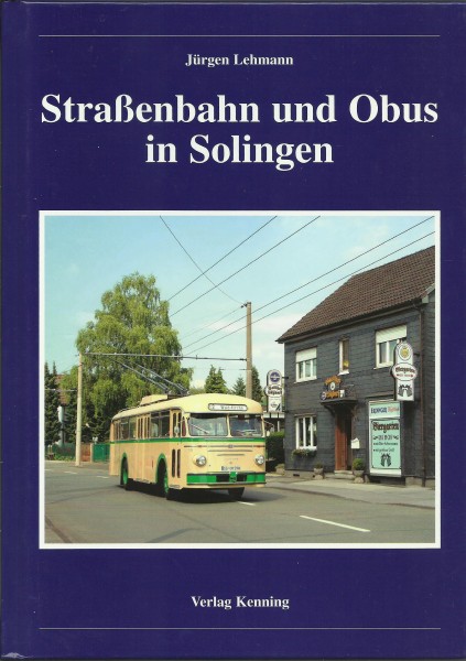 Buch Straßenbahn und Obus in Solingen