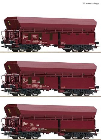 H0 Selbstentladewagen-Set Holcim 3-tlg. Ep.5,6