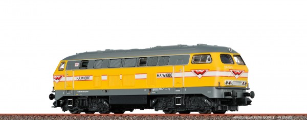 H0 Diesellok 216 Wiebe, VI, AC SOUND
