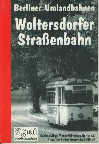 Buch Woltersdorfer Straßenbahn - Berliner Umlandbahnen