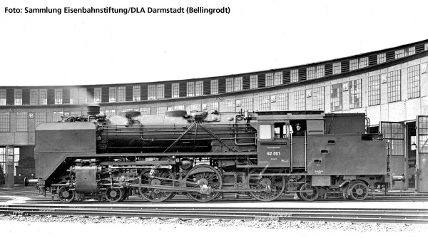 HO Dampflok BR62.001 DRG P22