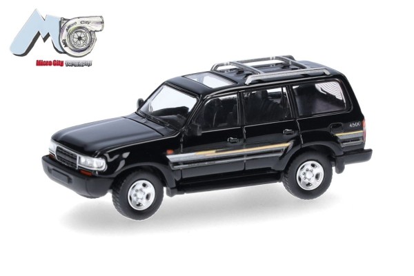 87 Toyota Landcruiser LC80, schwarz
