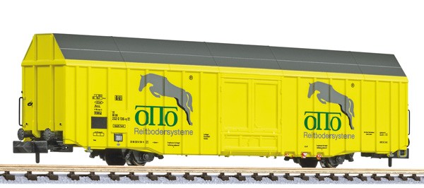 N Großräumiger Güterwagen, Hbbks, DB AG, 'OTTO SPORT', Ep.V (lang), gealtert