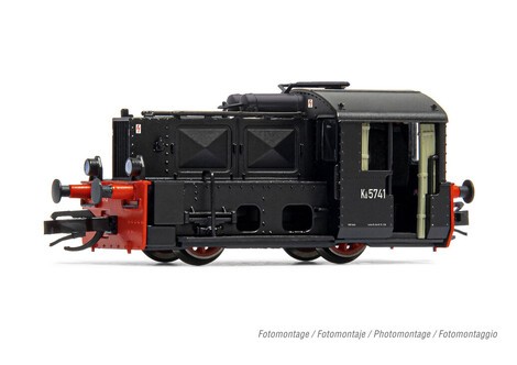 TT Diesellok Kö 5741 DR -3 schwarz
