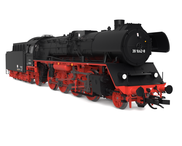 TT Dampflok BR 39 1052-8, T34 Tender, DR IV SOUND