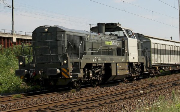 TT Diesellokomotive Vossloh DE 18, RailAdventure, Grau