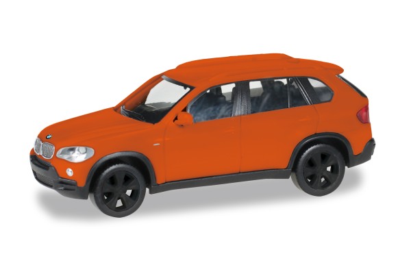 87 BMW X5 (E70), fire orange