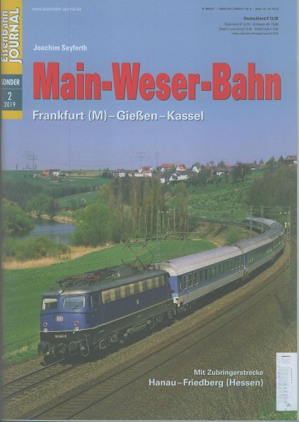 Heft Main-Weser-Bahn Frankfurt-Gießen-Kassel