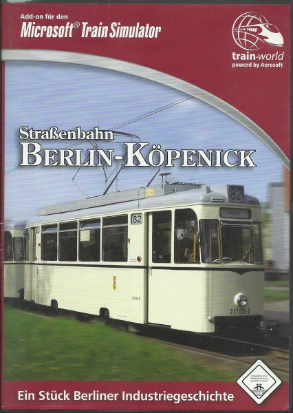 CD : Straßenbahn Berlin-Köpenick Add-on für den MS-Train Simulator