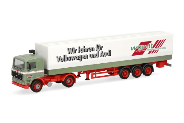 87 Volvo F10 Planen-Sattelzug 'Wandt/VW+Audi'