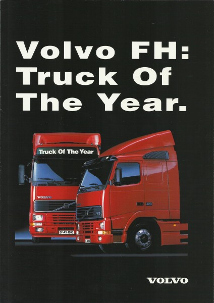Buch Prospekt VOLVO FH - Truck Of The Year.