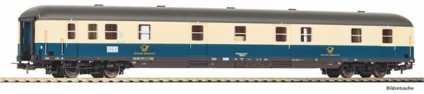 H0 Postwagen Post-mrz DB-4 beige/türkis