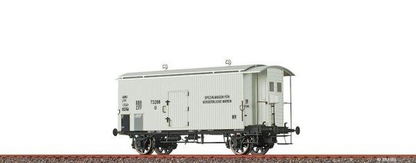 H0 Gedeckter Güterwagen O SBB, Ep. III