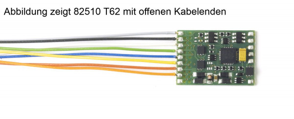 Lokdecoder T62-0 6pol-Kab. RC/DCC+MM