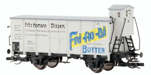 TT Gedeckter Güterwagen, Fritz Homann, Ep.I 'FRI-HO-DI'