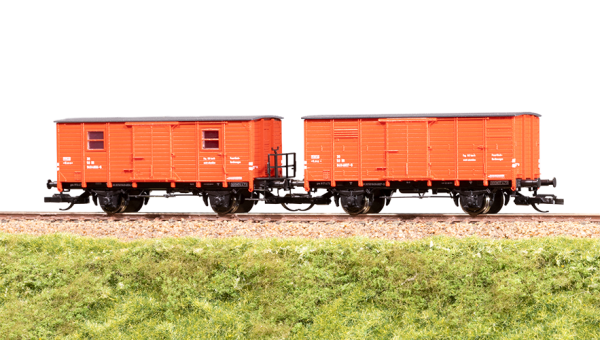 TT WIEMO/TT Kurier EXCLUSIV Feuerlöschzug 'Gerätewagen-Set' DR Ep.IV 2tlg