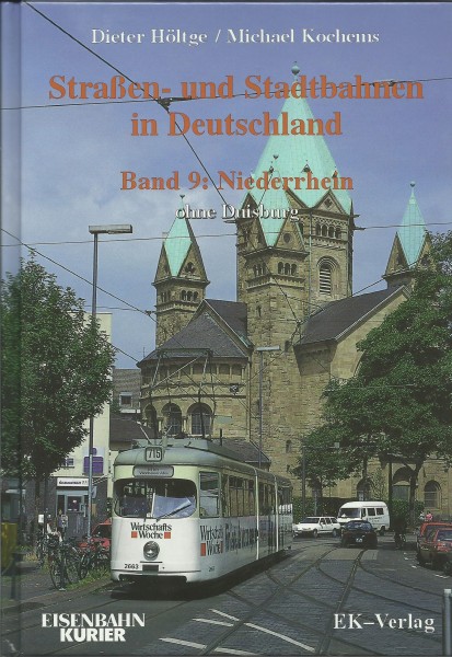 Buch Straßen- und Stadtbahnen Band 9: Niederrhein ohne Duisburg