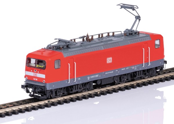 N Ellok BR112.118 DBAG-6 verkehrsrot SOUND