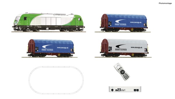 TT z21 Startset Diesellok BR ER20 mit Güterwagen der SETG Ep.6 DIGITAL