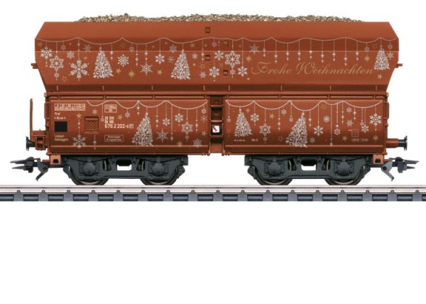 H0 Weihnachtswagen 2026 - Erzwagen 4-achs. braun
