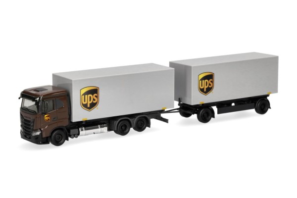 87 Iveco S-Way FD Wechselkoffer-Hängerzug 'UPS'