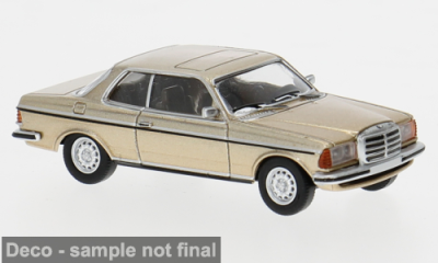 87 MB C123/Coupé 1977, gold