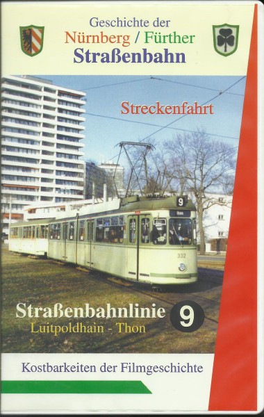 VHS: Nürnberg-Fürther-Straßenbahn Linie: Luitpoldhain - Thon