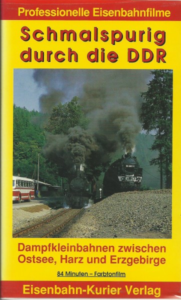 VHS: Schmalspurig durch die DDR - Dampfkleinbahnen zwischen Ostsee, Harz und Erzgebirge