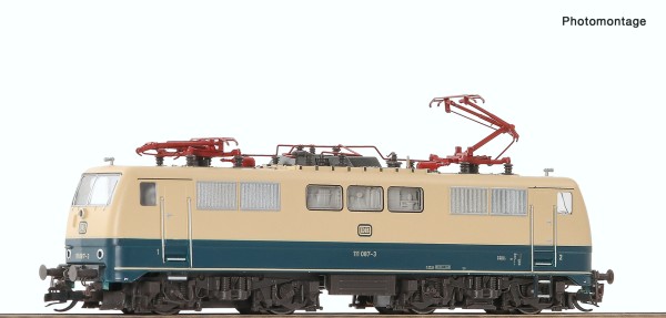 TT Ellok BR111.087 DB-4 beige/türkis SOUND