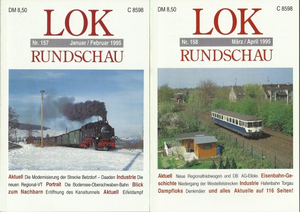 Heft 1995 Jahrgang Lok-Rundschau