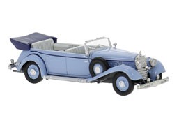 87 Mercedes-Benz 770K offen, hellblau