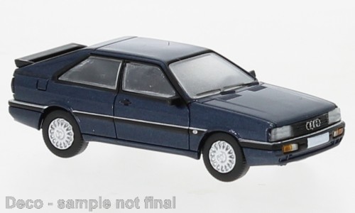 87 Audi Coupe metallic dunkelblau 1985