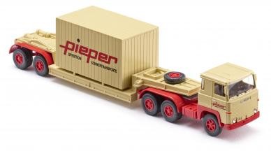 87 Scania 111 Tiefladesattelzug 'Pieper'