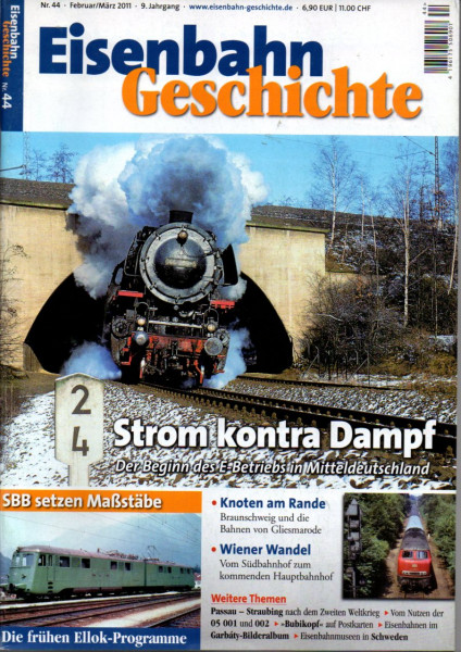 Heft Eisenbahn-Geschichte Nr. 044