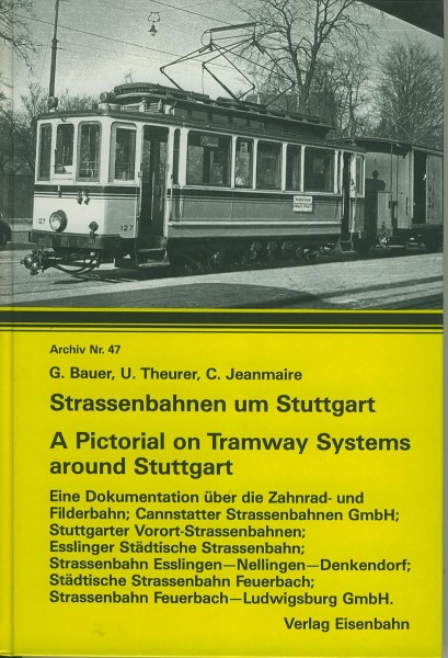 Buch Strassenbahnen um Stuttgart
