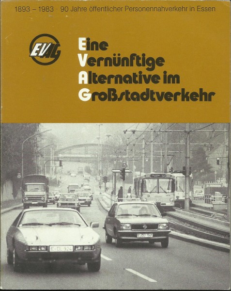 Buch EVAG - Eine Vernünftige Alternative im Großstadtverkehr