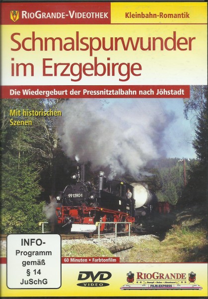 DVD: Schmalspurwunder im Erzgebirge - Die Wiedergeburt der Pressnitztalbahn